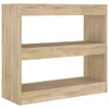 vidaXL Regał/przegroda do pokoju dąb sonoma 80x30x72 cm Podgląd zdjęcia produktu 1