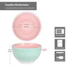 Pastello 6er Set Müsli-Schale Ø14cm 500ml 6 Pers bunte Produktbild-Vorschau 6