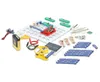 A collection of electronic components for an experiment kit, laid out on a white background. Anteprima dell’immagine prodotto