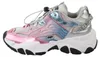 Buffalo Pyra One - Pink / Blue Metallic Synthetik : 39 : Produktbild-Vorschau 1