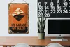 Blechschild Retro 20x30cm Auto my garage my rules Produktbild-Vorschau 5