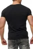 Mivaro Herren T-Shirt 3er Pack V-Ausschnitt Schwarz - Produktbild-Vorschau 3