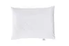 A white quilted pillow on a white background. Produktbild-Vorschau