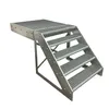 Podesttreppe Stahltreppe 5 Stufen Freistehend Höhe 95cm Produktbild-Vorschau 2