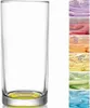 Longdrink Gläser mit farbigem Boden 6 Stück Set Produktbild-Vorschau 1