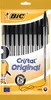 BIC Kugelschreiber Cristal Original schwarz im 10er Beutel Produktbild-Vorschau 1