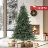 183 cm Künstlicher Weihnachtsbaum Grün mit 1455 PE/PVC Produktbild-Vorschau 2