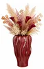 Mica Decorations Blumenvase Thom - bordeauxrot - Keramik - Produktbild-Vorschau 2