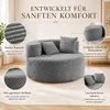 Pohovka "Sitzsack" 110 cm, potažená kvalitní tkaninou Náhled obrázku produktu 4