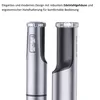 Close-up view of two silver immersion blenders against a white background. Voir les images du produit