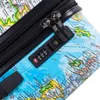 HEYS carrello Journey 3G Trolley 26" Blue Map Anteprima dell’immagine prodotto 6