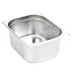 vidaXL Gastronádoba 2 ks GN 1/2 150 mm z nerezové oceli Náhled obrázku produktu 3