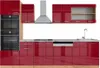 Küchenzeile Vicco R-Line Rot Hochglanz/Goldkraft Eiche 300 Produktbild-Vorschau 1