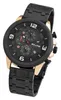 Elite Herren Chronograph mit Metallband, 3ATM Produktbild-Vorschau 4
