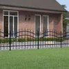 vidaXL Zahradní plot s hrotem kopí černý 239 x 75 cm Náhled obrázku produktu 2