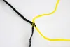 Rete da calcio 6 x 2,1 m nero/giallo - Diametro: 3 mm Anteprima dell’immagine prodotto 1
