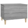 vidaXL Couchtisch Grau Sonoma 60x44,5x45 cm Holzwerkstoff Produktbild-Vorschau 4