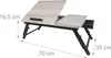 Relaxdays Laptoptisch für Bett & Couch, klappbarer Produktbild-Vorschau 4