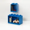 LEGO Regal Brick Shelf 8+4, Set 41171731 (blau, 2 Regale) Produktbild-Vorschau 3