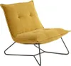 Sessel VICO, senffarben, Stoff, 69x86x76 cm (Breite x Tiefe Produktbild-Vorschau 1