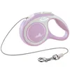 FLEXI Rollleine New COMFORT Seil - 3m, bis 8kg - rosa Produktbild-Vorschau 1