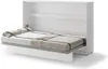 Schrankbett 120 x 200 Horizontal BC-05 Weiß Matt LENART BED Produktbild-Vorschau 1