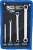 BGS Set di chiavi a doppio anello in 4 pezzi per viti Anteprima dell’immagine prodotto 1