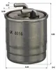 MANN Kraftstofffilter für Mercedes-Benz C E S M R G Produktbild-Vorschau 6