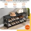 Goliving Schuhregal - Flurbank - Industriell - 80x30x45 - Produktbild-Vorschau 6