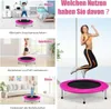 Trampolino elastico pieghevole rosa da 97 cm per bambini, Anteprima dell’immagine prodotto 3
