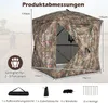 COSTWAY Campingzelt Jagdzelt 270°, Pop-Up Jagdversteck für Produktbild-Vorschau 3