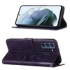 Galaxy S21 FE 5G Hülle, Schmetterling Prägung Flip Leder Produktbild-Vorschau 2