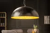 Design Hängeleuchte GLOW schwarz gold 70 cm Lampe Produktbild-Vorschau 2