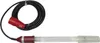 A pH electrode with a black cable and a red connector is shown against a white background. Podgląd zdjęcia produktu
