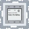 HAGER Berker Q.1/Q.3/Q.7 Q.x Radio Touch podtynkowe DAB+ Produktbild-Vorschau 1