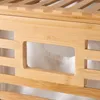 Kosz na pranie z bambusa z 2 workami Podgląd zdjęcia produktu 8