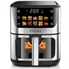 Airfryer 9L, 1800W, 10 Programme, Digitales Touchscreen, Produktbild-Vorschau 1