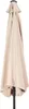 Demi-parapluie de jardin mural Terra 2,7 m Beige Voir les images du produit 4