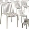 tectake® Gartenstühle Alcudia, wetterfest, stapelbar Produktbild-Vorschau 9