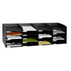 PAPERFLOW Sortierstation schwarz mit 20 Fächer Produktbild-Vorschau 1