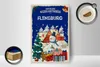 Holzschild Weihnachtsgrüße FLENSBURG Geschenk Dekoration Produktbild-Vorschau 2