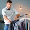 4 ks držáků na opasky do skříně, háčky na 12 opasků, háčky Náhled obrázku produktu 5