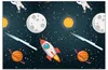 Folientischdecke COSMOS Planet Rakete 120x180cm Produktbild-Vorschau 1