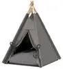 PawHut tipi-tent voor huisdieren, kattenhuis met afneembaar Productafbeelding-voorbeeld 1