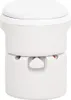 vidaXL Camping-Einbautoilette Weiß 24+17 L HDPE & PP Produktbild-Vorschau 1