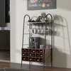 Stojan na víno na 18 lahví, stojan na lahve s 15 držáky na Náhled obrázku produktu 3