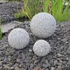 CLGarden Granit Kugeln 3 Massive gestockte Granitkugeln Produktbild-Vorschau 2