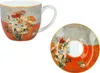 Set van 2 kopjes en schoteltjes - V. van Gogh, rozen en Productafbeelding-voorbeeld 2
