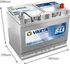 Autobaterie Varta Dynamic SLI 70Ah, 12V, 630A, E23 Anteprima dell’immagine prodotto 12