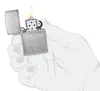 Zippo zapa?ova? brúsený chróm Standard benzínový Náhľad obrázku produktu 11